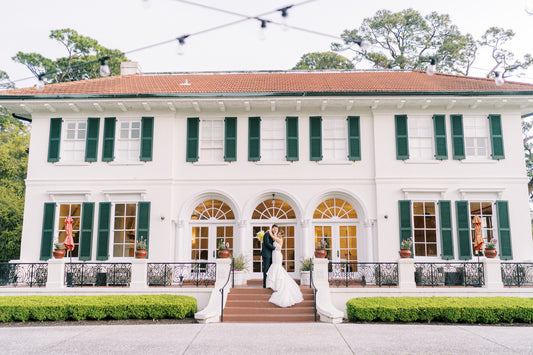 Spring Wedding at Jekyll Island Club on the coast of Georgia