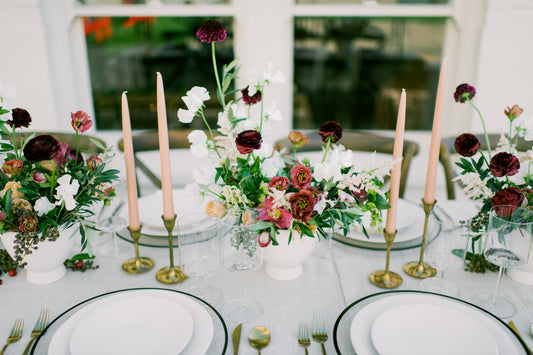 Winter Wedding Tablescape Inspiration