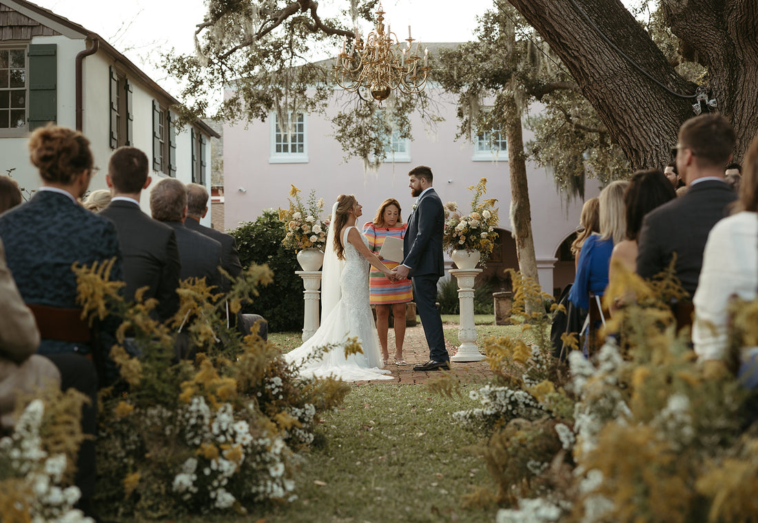 Garden Party Wedding in St. Augustine, Florida