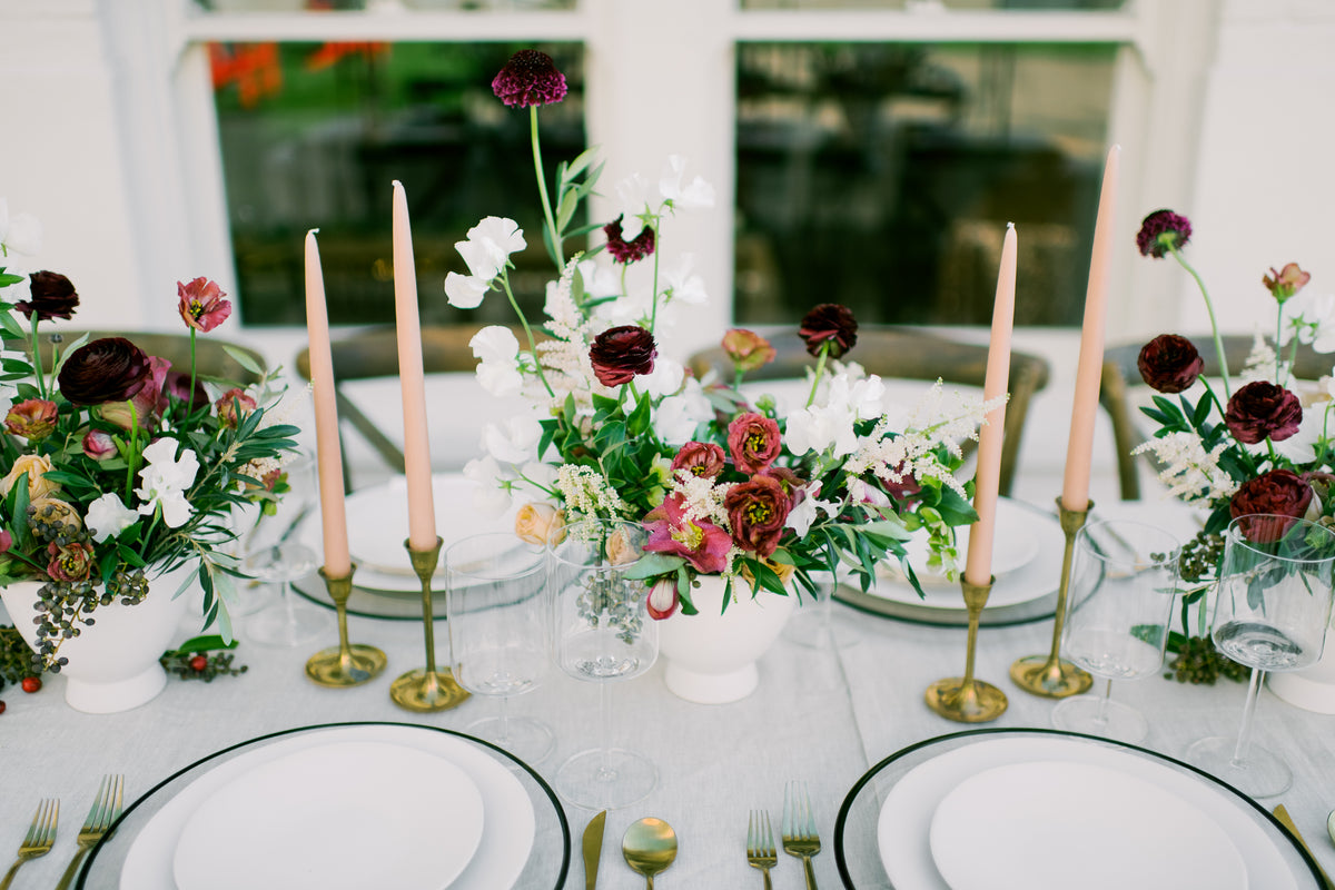 Winter Wedding Tablescape Inspiration – Iron and Clay Flowers